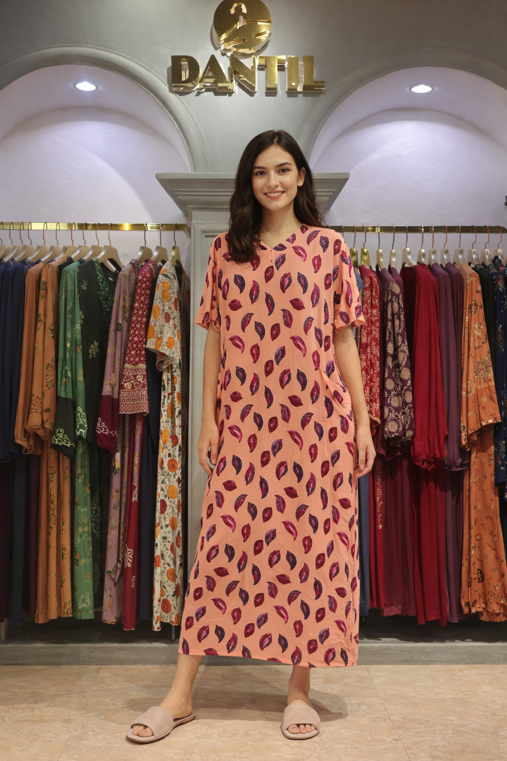 دشداشة طويل فري سايز - alternate view